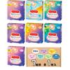 [Great Value - 7-Piece Set] Kao Megurism Steam Hot Eye Mask Variety Trial Set (1 of Each) Total of 7 Masks (Unscented) Lavender, Ripe Yuzu, Rose, Fore