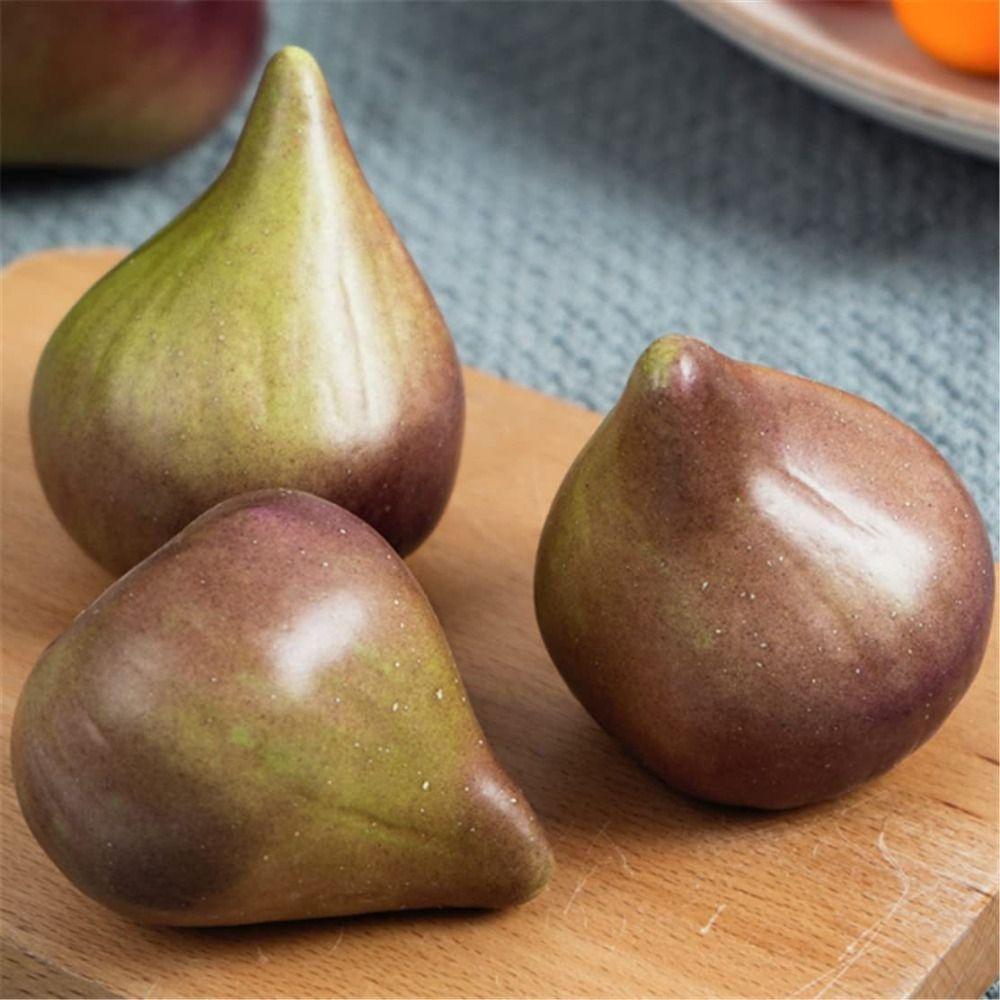 Handicrafts Simulation Fig Ornament Mini Fake Fruits Fruit Model Desk Decoration Accessories