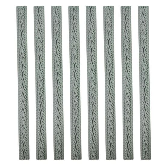 8 шт. Чехлы на колеса для багажа Износостойкие толстые Уменьшают шум Защита колесиков Предотвращают царапины Нескользящие защитные чехлы на колесики для багажа