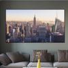 Нью-Йоркский пейзаж, холст, картина, современный постер и принты, большой размер, настенная картина для гостиной, домашний декор, без рамки