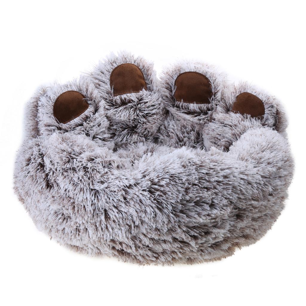 Small Cat Winter Bed Dog Sleeping Mat Pet House Mat Soft Thickened Plush Cushion Cat Bed Warm Open Bed Dogs Supplies