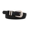 Pu Womens Leather Belt With Pin Buckle For Business Casual And Denim Styles