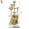 Jingzhou Wooden Cat Climbing Tree with Space Capsule