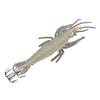 5pcs Luminous Shrimp Squid Jig Hooks PVC Shrimp Squid Bait Cuttlefish Octopus Fishing Lures 5pcs