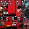 Red Dead Redemption 2 Phone Case For Xiaomi Mi 13 12 11T 10T 12T Pro 12X 11i 11 Ultra 10 Lite 5G 9 8 6X 5X A1 A2 Cover Capa Coqu