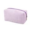 Плюшевая косметичка, дорожная сумка для хранения косметики, портативный органайзер на молнии для кистей для макияжа, лосьонов, деловой поездки