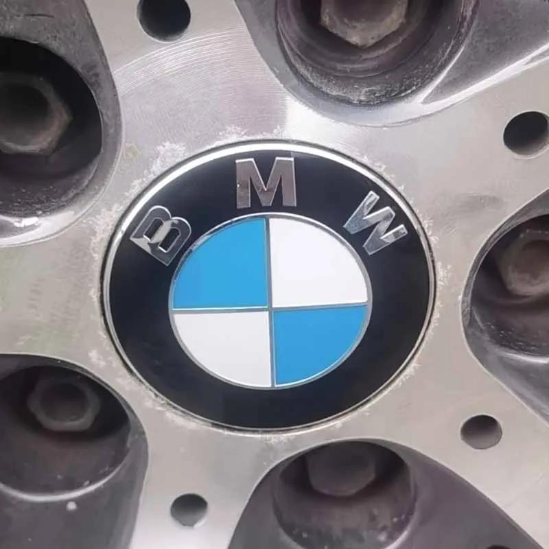 4 шт. 56 мм/60 мм/68 мм Колпачки центра колеса для BMW–Подходят для X1 X3 X5 E70 E71 X6 M3 F30 F20 F10 F11 G30 E36 E46 E53 E90 E91 E60 E61 E93