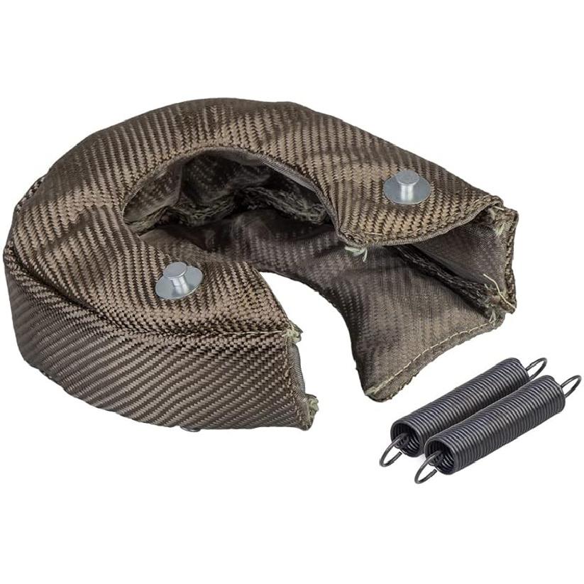 T3 Titanium Turbo Blanket Turbocharger Heat Shield With Fastener Springs