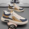 Men's shoes new breathable mesh shoes hollow canvas shoes men's trend versatile sports and leisure board shoes white shoes men