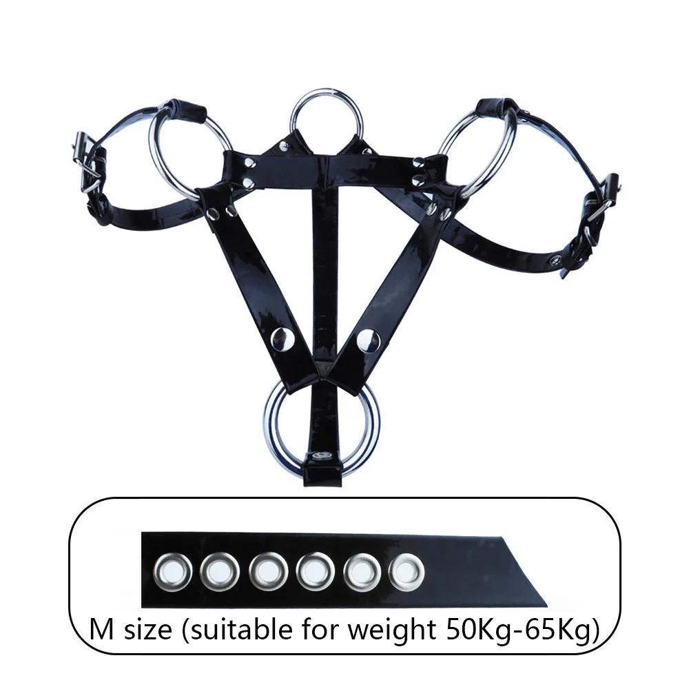 2024 New Upgraded Adjustable Wear PU Belt Chastity Lock Device Accessories Cock Cage Bondage Sexy Toys For Men Gay Adult Product
