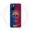 Чехол - ФК Барселона - Реал Мадрид - Мягкий - Белый - Redmi Note 11 5G