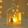 Yousheng Christmas House Wind Light Нежный светодиодный ночник Снеговик Санта-Клаус Лось Элемент Создает атмосферу Окружающее освещение Подвесные украшения на окна