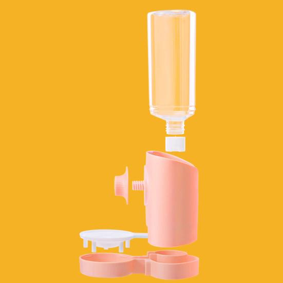 Кормушка для кроликов на 600 мл, большая емкость, подвесной автоматический фонтанчик для маленьких домашних животных