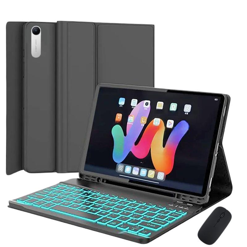Цветной чехол-клавиатура с Bluetooth и подсветкой для 2026 Redmi Pad 2 - 9,7-дюймового планшета
