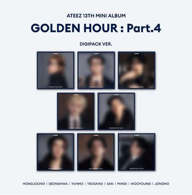 [ПРЕДЗАКАЗ] ATEEZ 10-й мини-альбом GOLDEN HOUR : Часть 4 Версия в диджипаке (случайный)
