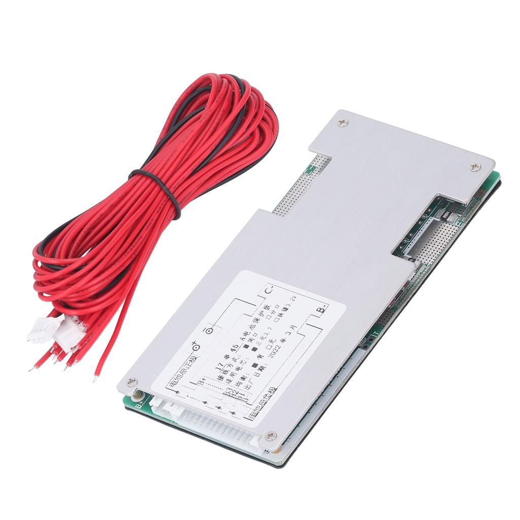 Модуль заряда-разряда платы защиты аккумулятора 17S 60V 45A для тройных литиевых аккумуляторов