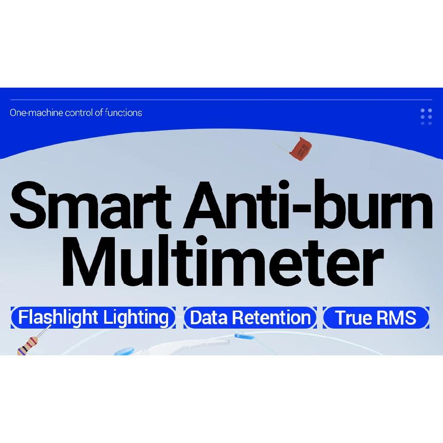 Digital Multimeter Smart ANENG AC/DCVoltage Capacitance Meter 6000 Counts Auto Electrical Temp Resistance Transistor Test tools