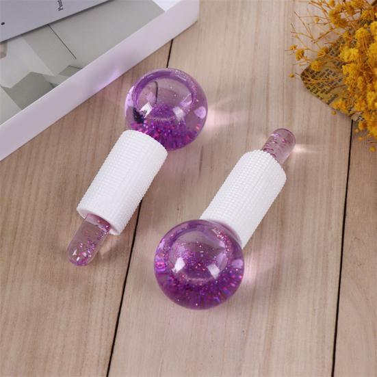 2 шт. практичные сужающиеся поры, улучшающие эластичность, ледяной шар, облегчение отечности глаз, аксессуары для шаров для красоты лица