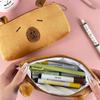 Doll Capybara Pen Bag Soft Cartoon Pencil Case Storage Bag Plush Coin Purse Student