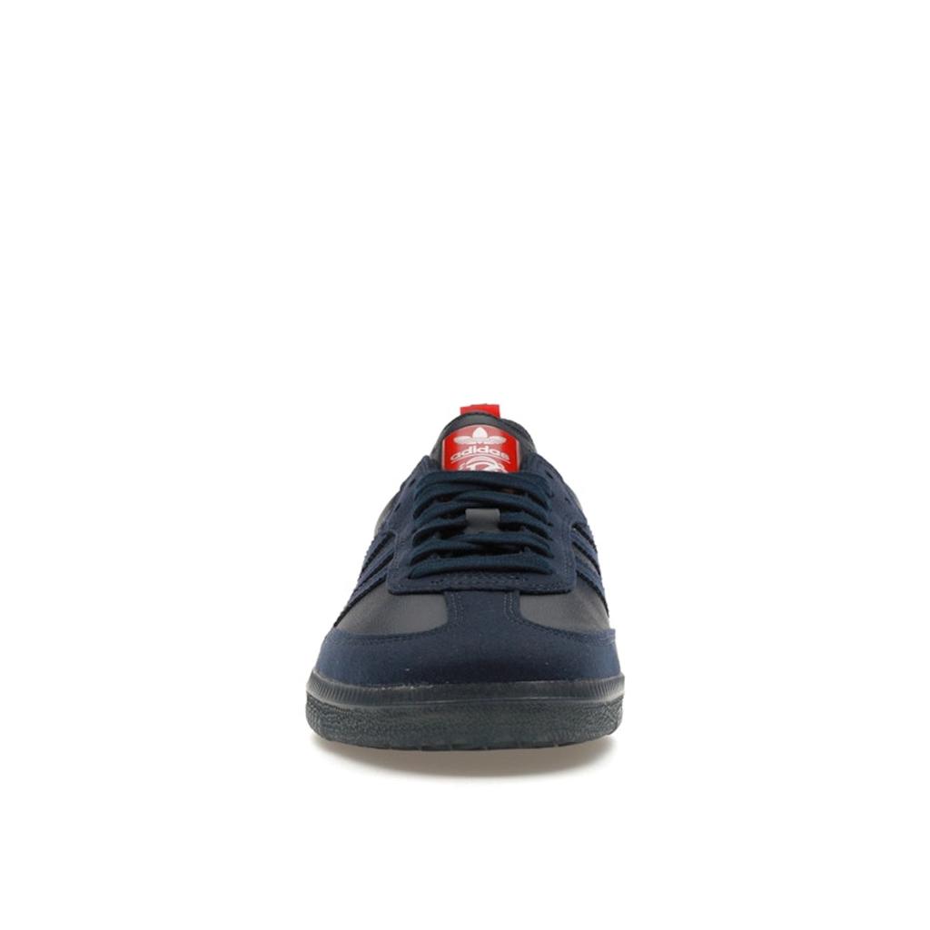 Orchard Skateshop x New England Revolution x adidas Samba ADV The Liberty Kit Унисекс Кроссовки Синий Ночь-Индиго Серебристый-Металлик IG7925