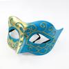 Masquerade Half Face with Gold for Women Party Costume Accessory