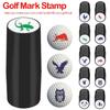 Outdoor Sports Golfer Gift Plastic Golf Ball Stamper Golf Accessories Golf Stamp Marker Mark Seal