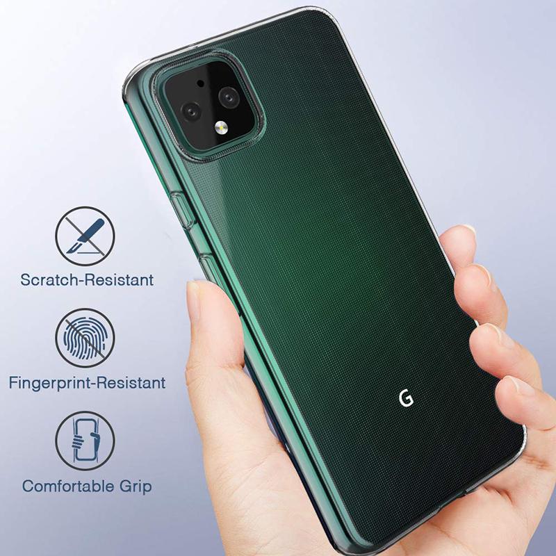 Прозрачный ТПУ для Google Pixel 4/4 XL Pixel4 Pixel4XL Google4 4XL 2019 Задняя Крышка Силиконовая Мягкая Прозрачная Ультратонкая Чехол-сумка для Телефона
