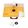 Router  Kit 0‑54mm Lifting Base Router Table Insert Plate for 64‑65mm Trimming Milling Machines