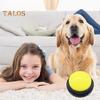 Кнопка записи голоса Интерактивная кнопка для общения с собаками Обучающий зуммер для домашних животных с 30-секундной записью для собак и кошек