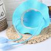 Outdoor Wide Brim Bucket Cap Sun Hat Fisherman's Hat Beach Hat Straw Hats