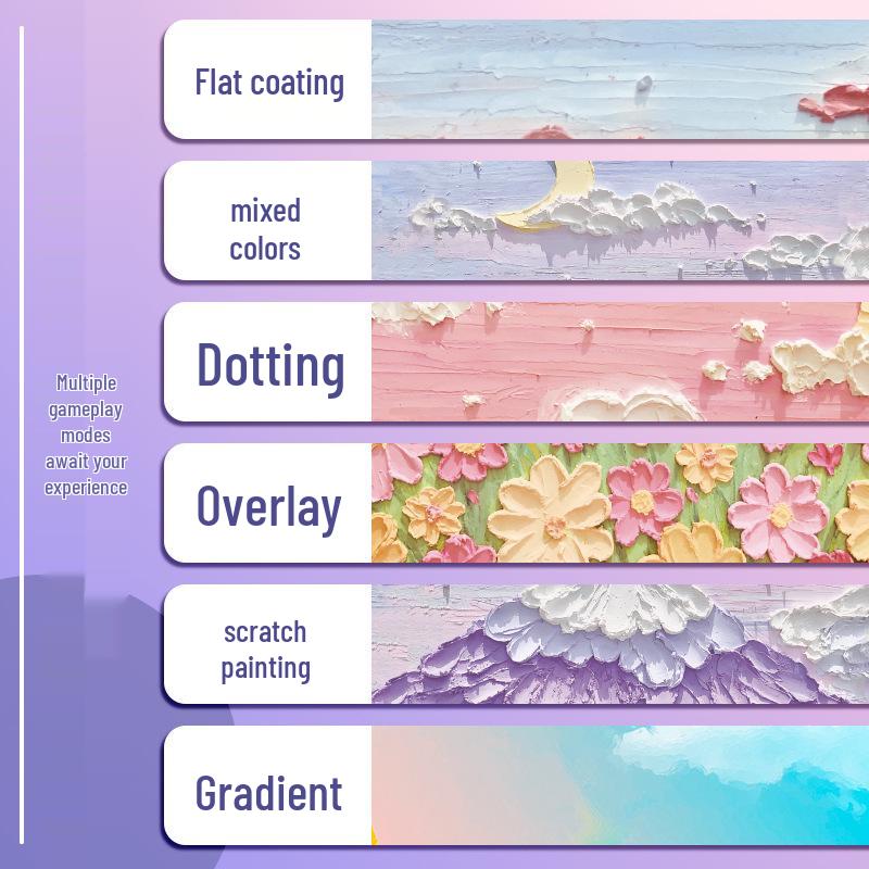 Супермягкие масляные пастели: Яркие цвета, Безопасно и без запаха для детей