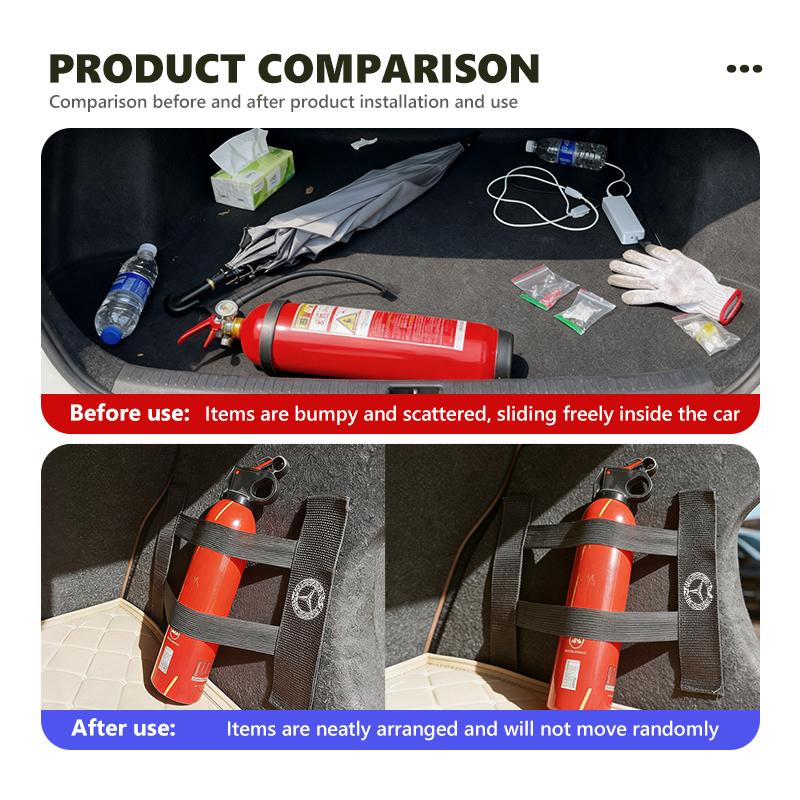 AABII1 For Benz Car Trunk Elastic Storage Belt Luggage Tank Tools Fixed Tapes Accessories Exclusive AMG SPRINTER V CLASS VIANO W124