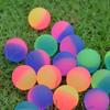 10Pcs 25/32/42MM Children's Education Outdoor Sports Hand-eye Coordination Bouncy Ball Two-color Frosted Toy Balls Air Bounce Fun Toys