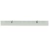 VidaXL Wall Shelves 2 Pcs Glass 100 X 10 Cm 8 Mm
