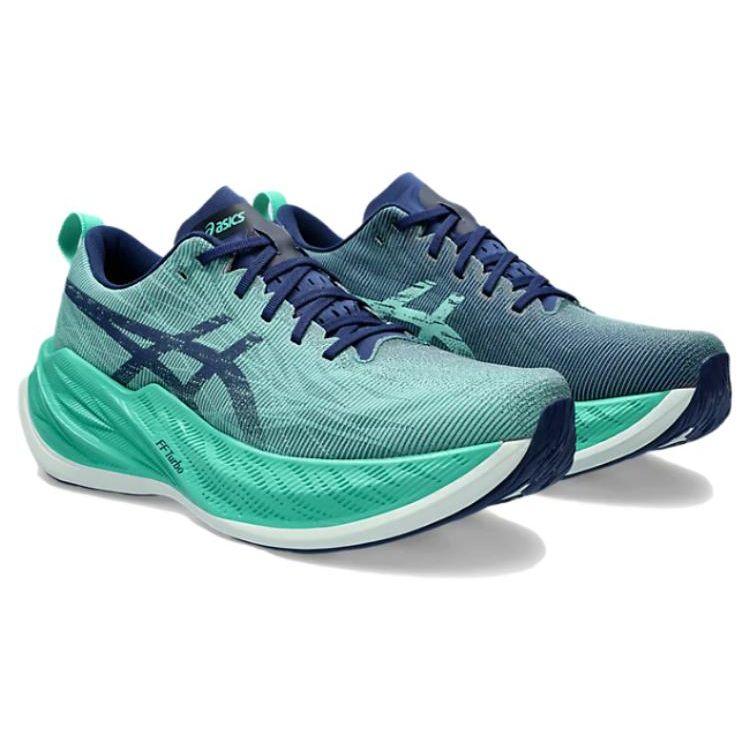 Asics Кроссовки унисекс Superblast Aurora Green Blue-Expanse 1013A127-302