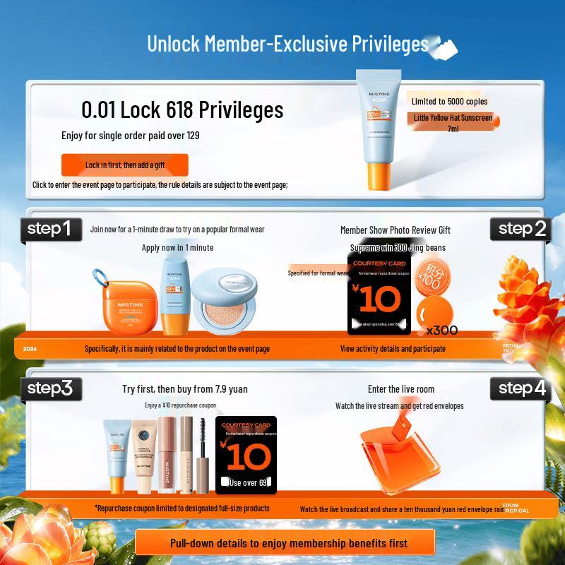 Mistine Солнцезащитный крем для лица SPF50+ PA++++ Осветляющий, перед макияжем