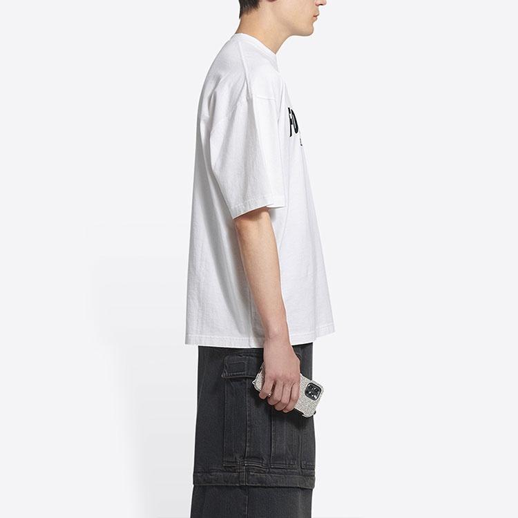 Balenciaga x FORTNITE T-Shirt Medium Fit 'White' Men's 612966TLVO39040