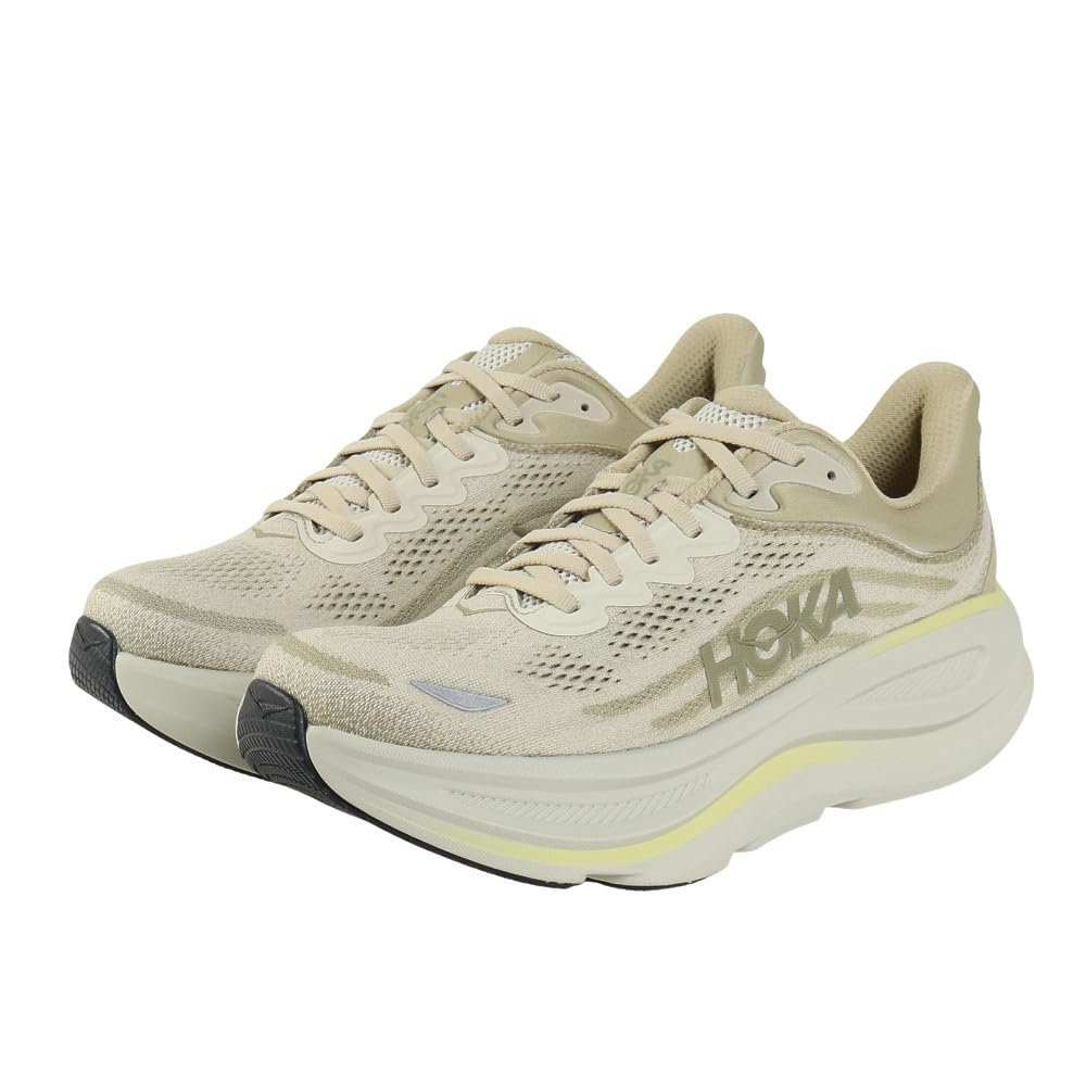 HOKA Bondi 9 Running Size Shoes, Olive, 27.0, Men's, 1162011-GSSL