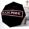1 шт. Автоматически складывающийся зонт Blackpink Music, Автоматически складывающийся зонт с 8 спицами, Удобен для использования на улице 054
