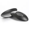 Dessert plate1Pcs Food Dishes Deep Plate Oval Ingot Plate Frosted Black Hotel Seafood Sushi Plate Imitation Porcelain Tableware
