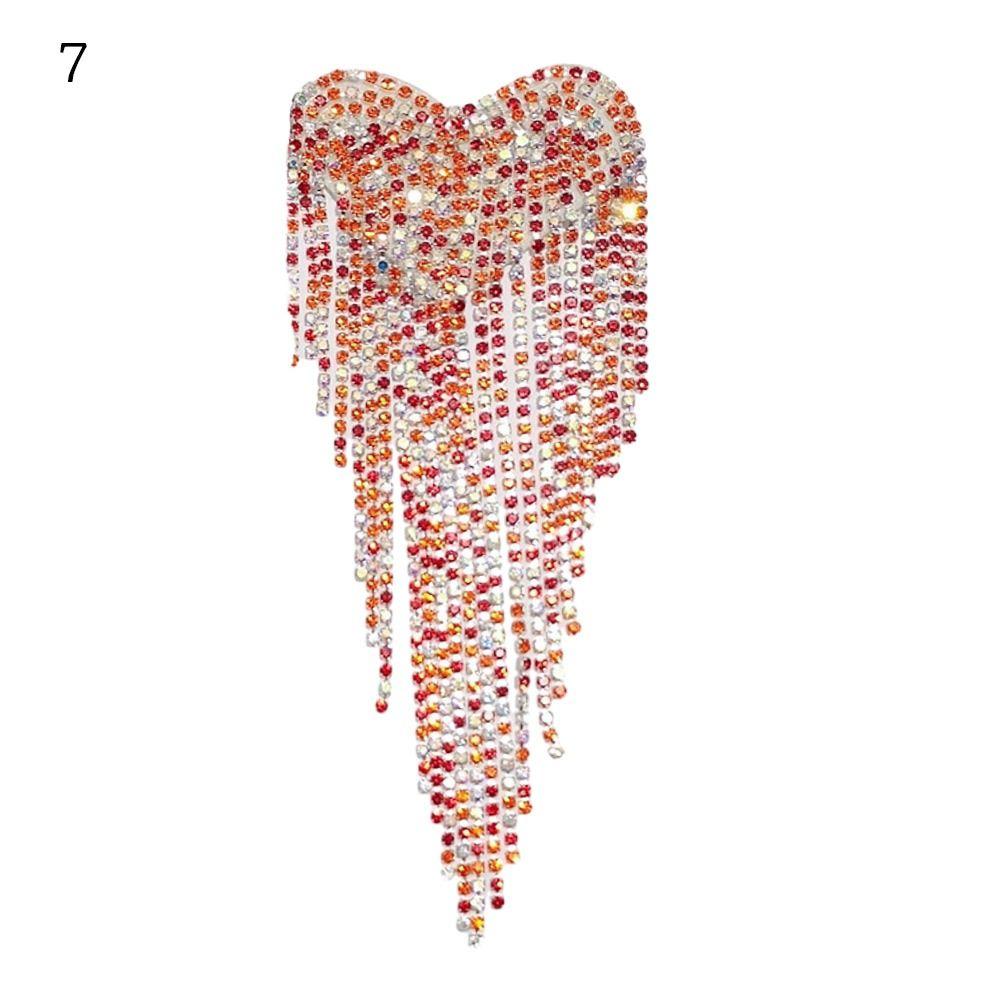 Панк Эполет с Кисточками Ретро Сердце Наплечное Украшение Изысканные Аксессуары для Одежды Мужчины Женщины