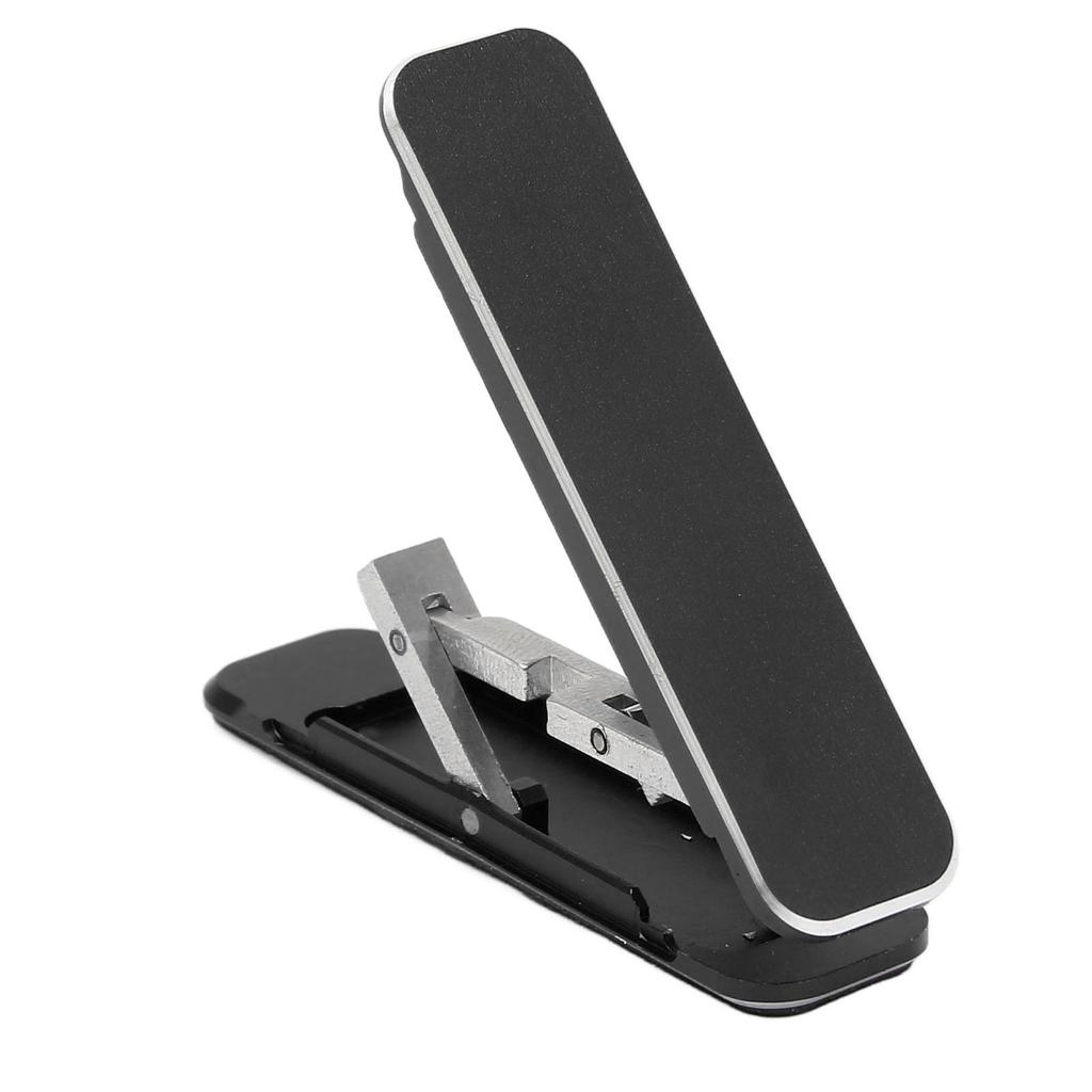 Multi Angle Cellphone Stand W Shaped Folding Phone Bracket Self Adhesive Phone Holder for 4 To 8 Inch Smartphones Black