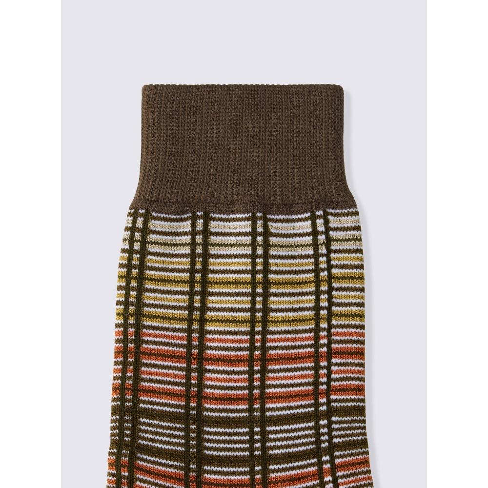 GU by Uniqlo Теплые носки до щиколотки в клетку