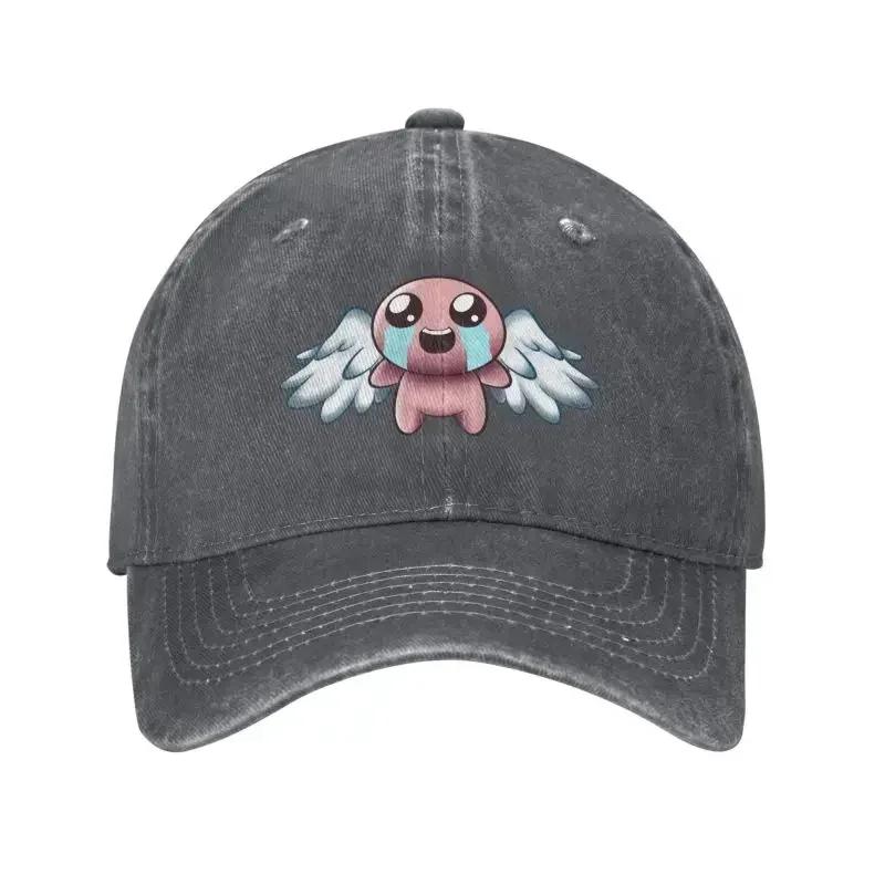 Custom The Binding Of Isaac Baseball Cap Outdoor Cotton Snapback Caps Unisex Womens Adjustable Dad Hat