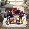 Lamine Yamal's Champion Celebration Moment Teppich Perfekt für Eingangsbereich Arbeitszimmer Küche Spielzimmer Rutschfester Teppich Büro Wohnkultur Perfektes Geschenk für W