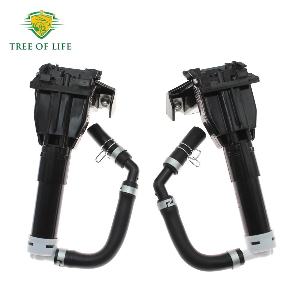 Для Mitsubishi Outlander XL 2010 2011 2012 2013 Передний Левый/Правый Бампер Омыватель Фары Форсунка Очистки Фары Привод