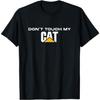 Не трогай моего КОТА Оператор Водитель Вентилятор Гусеница Футболка