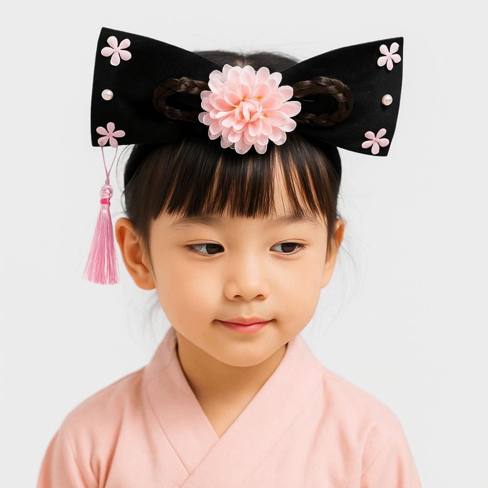 Cloth Hanfu Hair Hoop Pearl Chinese Style Headband Classical Ancient Style Headwear Festival