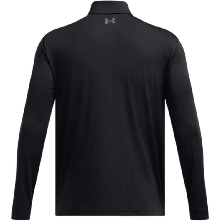 Under Armour Playoff Polo Shirt Men's Black Castle Stone 1387123-001