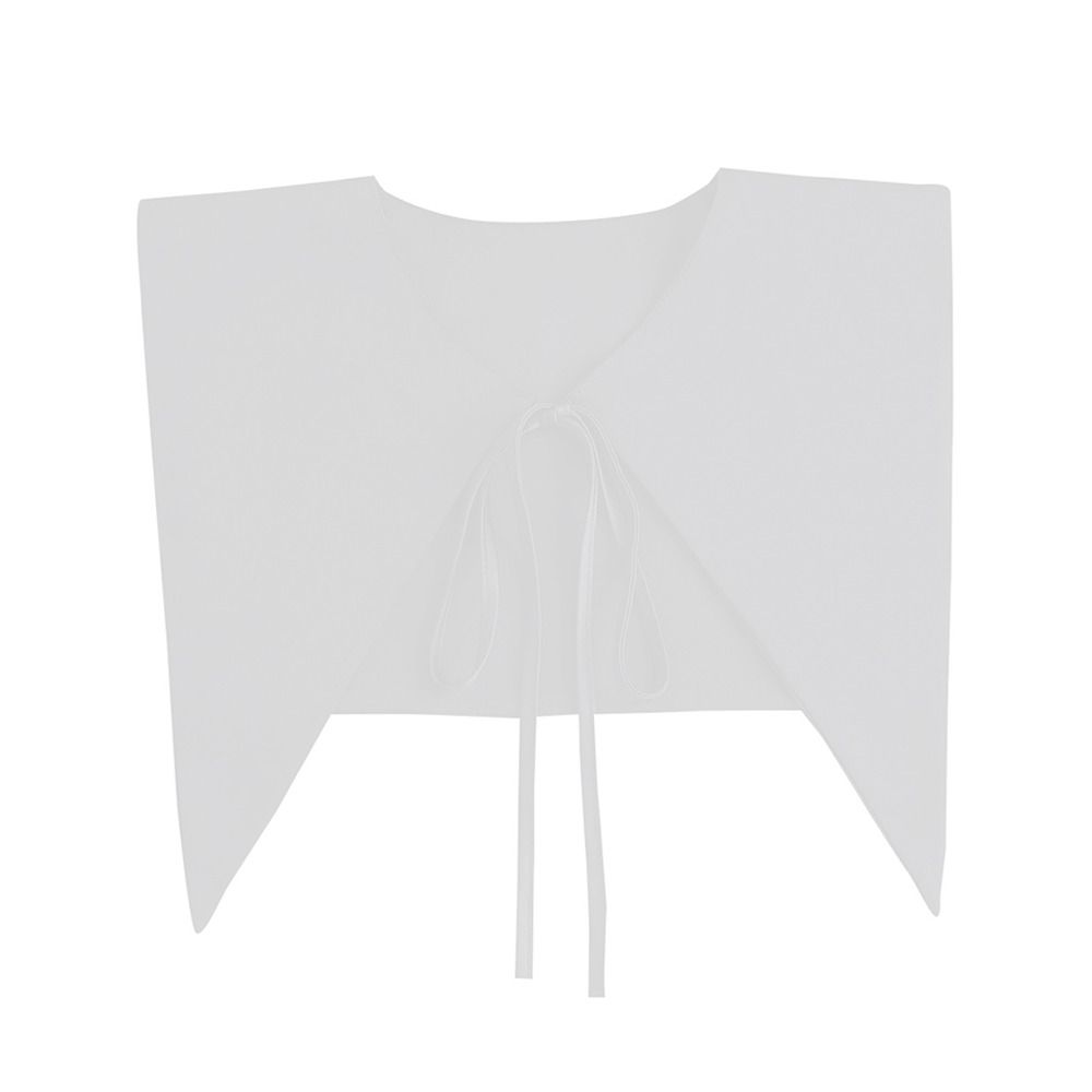 1pc Sexy Lace Fake Collar Shirt Shawl Flower Crochet Neckline Collars Women Detachable Collar Half Shirt Faux Collar Lace Fabric